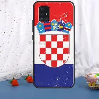 Kroatien Flag For Samsung A31 A51 A71 A11 M21 M31 etui Til Galaxy A70 A50 A40 A10 A30 A20e A21S Dække