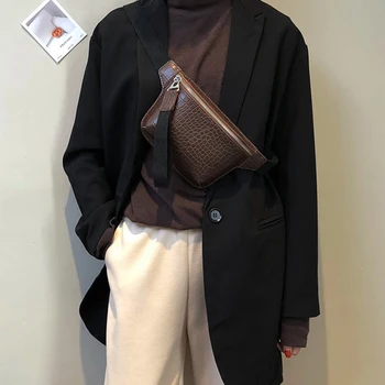 Kvinder Bag Anti-slid Holdbar Messenger Brystet Taske Kobling Kvindelige PU Læder Håndtaske Mode Crossbody Tasker