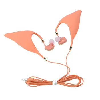 Lav Bas In-ear Hovedtelefoner Super Klar Elf med Mic Silikone-Halloween Cosplay Kablede Hovedtelefoner fone de ouvido for telefon-Headset