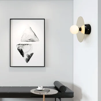 Led væglampe væglampe moderne luksus nordiske kreative til hotel projekt stue, soveværelse trappe belysning lys