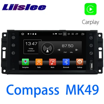 LiisLee Bil Mms GPS-HiFi-Lyd-Radio Stereo Til Jeep Compass MK49 2010~2016 Oprindelige Stil NAVI-Navigation