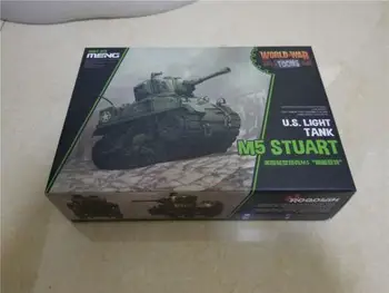 Meng Model WWT-012 U. S Light Tank M5 Stuart (Q Edition) Montering Søde Model