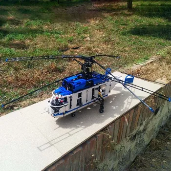 Militær-Transport Helikopter Team Fit Lepinings Technic SWAT Politi-Soldat City Police byggesten Mursten Gave Toy