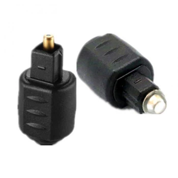Mini Optical Audio Adapter 3,5 MM Female Jack Til Digital Toslink Male Stik til Forstærker