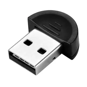 Mini USB Bluetooth 2.0 Trådløse Adapter Bluetooth 0-100m USB-3Mbps Overensstemmelse Sort V-Dongle