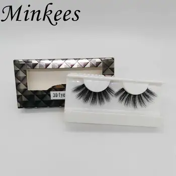 Minkees Nye 3D-Øjenvipper 5/10pairs Naturlige Faux Mink-Vipper, Engros-Bulk Stribe Vipper Tilpasset