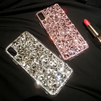 Mode Luksus Glitter Diamant taske Til Samsung Galaxy S20 Ultra S10 S9 S8 Plus Note 10 Plus 5G S7 Kant A8 Plus 2018 Dække Capa