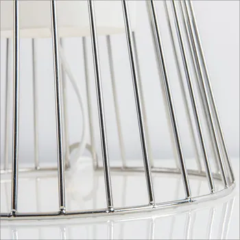 Nordisk moderne minimalistisk bord lamper til stuen hvidt glas bolden bord lys strygejern stativ mælkeagtig runde bold bordlampe Læsning