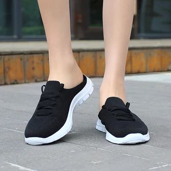 Nye Dame Sygeplejerske Sko Walking Sok Sneakers Strik Platform luftpude Slip på Trænings-og Sneaker Arbejde Sko Shoes Mujer