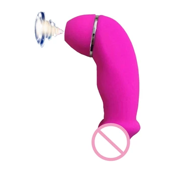 NYE LUKSUS Silicon stærk klitoris sucker dual vibratorer til par Gay sex legetøj kvindelige exciter orgasme Under Job Sucker Sex Legetøj