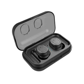 Nye Mini Trådløse Bluetooth-5.0 Stereoanlæg Med Mic Ørestykke Sport Støjreduktion Spil Ørestykke Med Opladning Sagen Magt