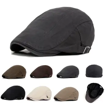 Nye Mænd ' s Hat Baretter Cap Golf Driving Solen Flad Kasket Mode Bomuld Baretter Caps For Mænd Casual Toppede Hat Visirer Casquette Hatte