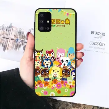 Omkring Animal Crossing Phone Case For Samsung Galaxy S8 S9 S10 Plus S10E Note 3 4 5 6 7 8 9 10 Pro Lite dække