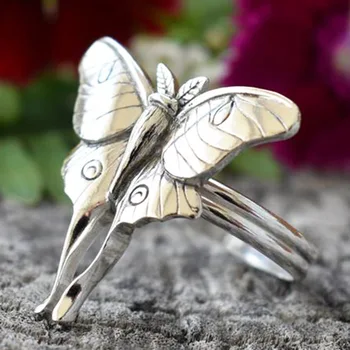 Originale mode retro butterfly ringe 2020 Europæiske og Amerikanske nye DIY fine smykker til kvinder Fest & bryllup gaver hot sell