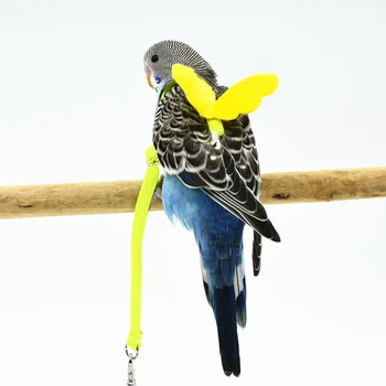 Pet Fugl Sele og Snor Reb Uddannelse Holdbar Fløj til Parrot Fugl Pet