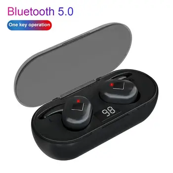 Q1 TWS Bluetooth-5.0 Trådløse Stereo-Lyd støjreduktion Hovedtelefoner til Telefonen Trådløse Hovedtelefoner Bærbare Stabil Forbindelse