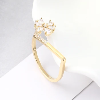 Real Østrigske Krystaller Mærke AAA Zirkonia Micro Indlæg Mode Ring for kvinder Nye Hot Salg Runde Se-139214