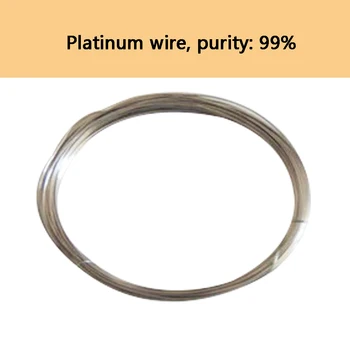Ren Pt wire, platin tråd elektrode, elektroforese celle elektrode, renhed: 99.99%
