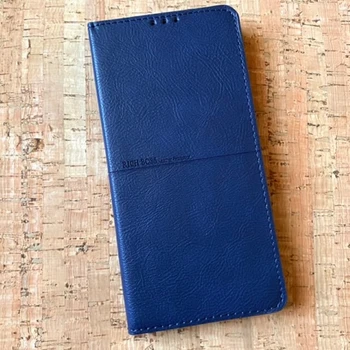 RIGE CHEF tilfældet med magnet for Samsung Galaxy A42 blå øko-læder