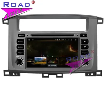 Roadlover Android 9.0 Bil PC DVD-Afspiller Til Toyota Land Cruiser 100 1998-2007 LC 100 Lexus LX 470 Stereo-GPS Navigation Magnitol