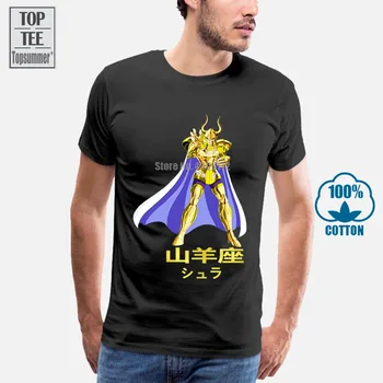 Saint Seiya Stenbukken T-Shirts Hip Hop T-Shirt Til Kvinder Hot Salg Sjove T-Shirt I Bomuld T-Shirts Grafiske T-Shirts Hip Hop T-Shirt