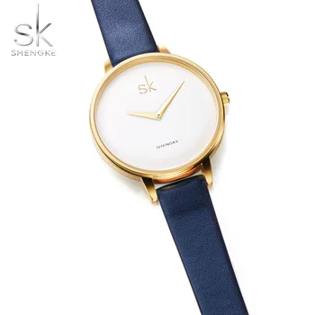 Shengke Kvinde Se 2019 Quartz Armbåndsur Luksus Reloj Mujer Top Mærke Relogio Feminino Unikke Ur Drop Shipping