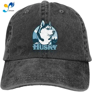 Siberian Husky Unisex Bløde Casquette Cap Mode Hat Vintage Justerbar Baseball Caps
