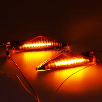 Sidemarkeringslys Lampe Indikator Blinker LED Dynamic blinklys Lys For Ford Focus MK1 1998-2004 For Mondeo MK3 2000-2007