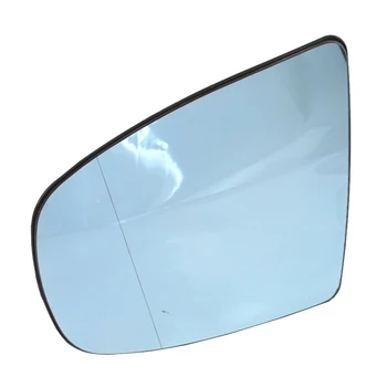 Sidespejl-Glas Opvarmet Blå Asfæriske 51167174982 Venstre side For BMW X5 E70