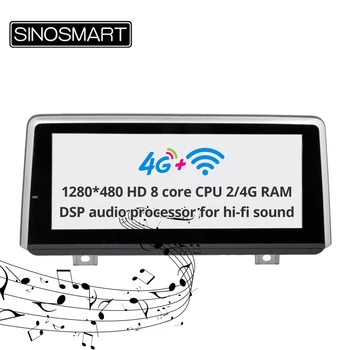 Sinosmart IPS 2.5 D-screen bil gps mms-radio navigation-afspiller til BMW 2-Serie med NBT/CIC/CCC system