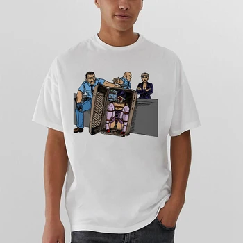 Sommeren Mænds Tøj Lil Peep kendt Rapper Hvid Mænd Shirt Hiphop Harajuku Streetwear Chemise Homme T-Shirt til Mænd