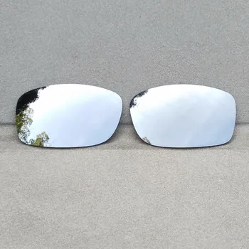 Sølv Spejl Udskiftning Linser til Fives Squared-Solbriller Ramme UVA & UVB Anti-Reflekterende