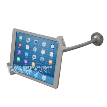 Tablet-sikkerhed flexible mount svanehals desktop låsning holder stand støtte til Samsung galaxy tab/ ipad/ huawei/ surface pro