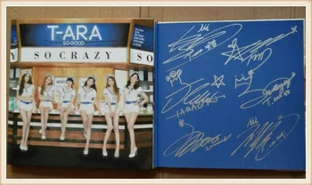 TARA T-ARA autografer signeret med pen autentisk mini11th album SÅ GOD CD+fotobog nye koreanske version