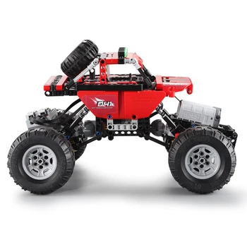 Technics Monstre lastbil store hjul 2.4 ghz rc Klatring bil blok mountain Off-road køretøj, radio fjernbetjening legetøj til drenge