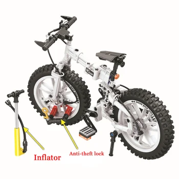 Teknik Foldecykel 242pcs Blok Sæt Sammenklappelig Cykel Kompatibel med Model Bygning Toy 7072 Børn Toy Gave