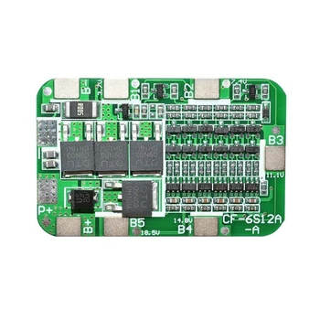 Top 6S 15A 24V PCB BMS Oplader Protection Board for 6 18650 Li-Ion Lithium Batteri Celle Modul DIY Kit