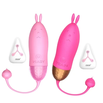 Trådløs Fjernbetjening Vibrator G Spot Klitoris Stimulation Masturbator Sex Legetøj