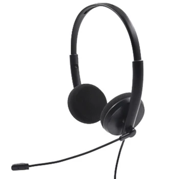 TX-8091 USB-Call Center-Headset med Noise Cancelling Mikrofon til PC Hjemme Kontor Telefon Kundeservice Plug and Play