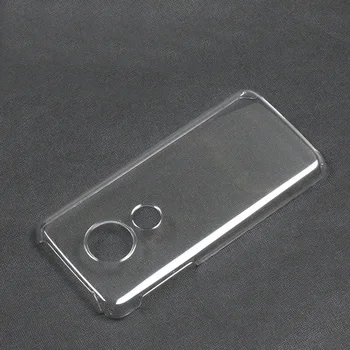 Ultra Klar Krystal Gennemsigtig PC Hard Back Case Cover Shell for Motorola Moto G6 Play/Moto E5