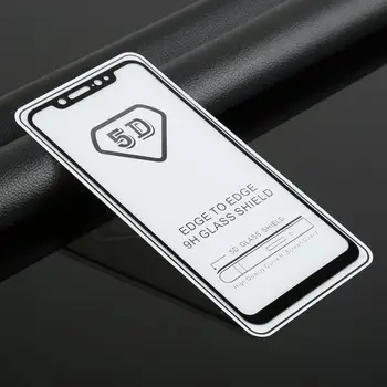 Ultra Tynd 5D Screen Protector Film Hærdet Glas Vagt Film For Xiaomi 8 Skærm Beskyttere Tilbehør Dele
