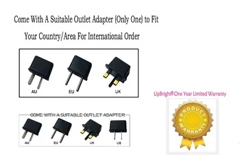 UpBright NYE AC / DC Adapter Til D-LINK AF0605-B AMS1-0501200FV GPSA-0500253 Skifte Netledningen Kabel, Oplader Lysnettet PSU