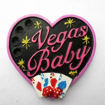 Usa rejser souvenir-køleskab Las Las Vegas turisme turisme souvenir-køleskabsmagneter