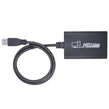 USB 3.0-1080P HD Video Game Capture Kort Video Converter HDMI-Udgang Live Streaming til XBOX, En PS4 MAC-Plug and Play