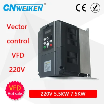 VFD-1.5 KW/2,2 KW/4KW CoolClassic VFD inverter frekvensomformer frekvensomformer for motor ZW-AT1 3P 220V Output wcj5.