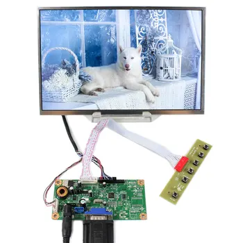 VGA LCD-Controller Board+10,1 tommer 1280x800 B101EW05 LP101WX1-SLP2 LCD-Skærm
