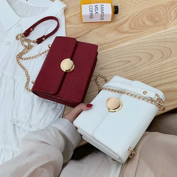 Yuhua, 2020 nye mode, kvinder håndtasker, vintage koreanske version kvinde taske, tendens alligator messenger taske, casual skulder tasker.