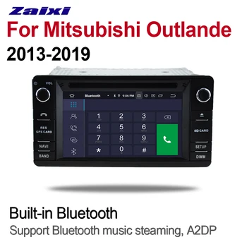 ZaiXi For Mitsubishi Outlander 2013~2019 2 DIN Bil Android 9 GPS Naviation Multimedia-System Bluetooth-Radio Forstærker