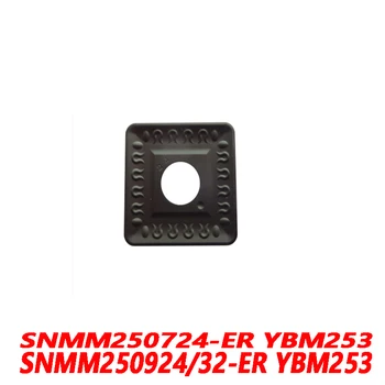 ZCC Oprindelige SNMM SNMM250724-ER YBM253 SNMM250924-ER SNMM250932-ER CNC drejebænk klinge i Hårdmetal indsætte Forarbejdet rustfrit Stål