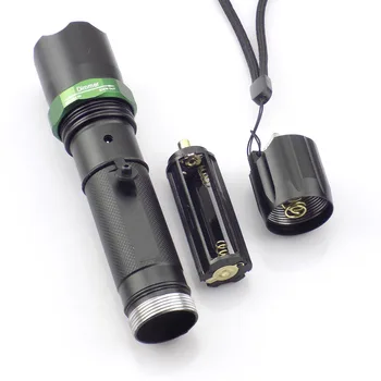 Zoom LED XPE Q5 lommelygte Taktiske Flash lampe brænder torche AAA Lanterna til jagt camping +18650 batteri AC-oplader
